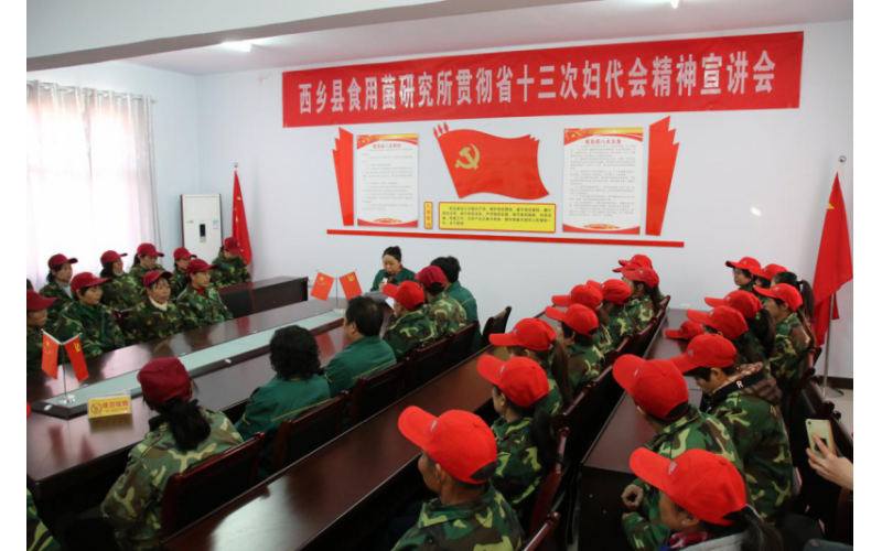 西鄉(xiāng)縣食用菌研究所召開(kāi)2017年度工作總結(jié)會(huì)議暨2018年工作計(jì)劃會(huì)議